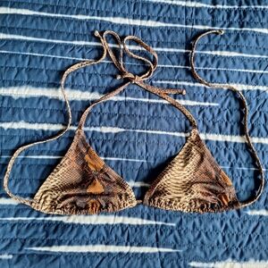 SKIMS Triangle Bikini Top